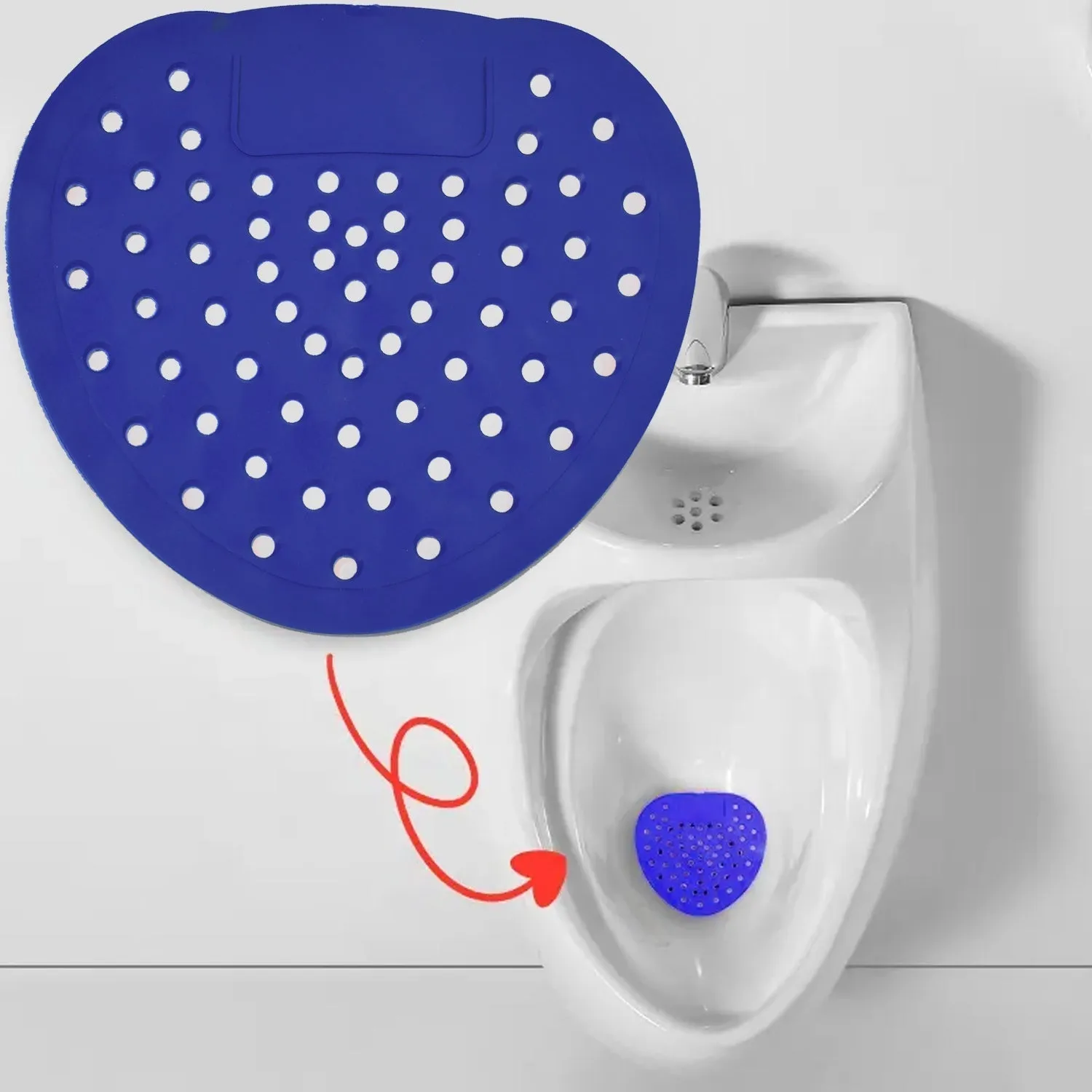 1103 Urinal Screen Deodorizer, Scented Urinal Screen Lasting Fragrance Silicone Clean Descaling