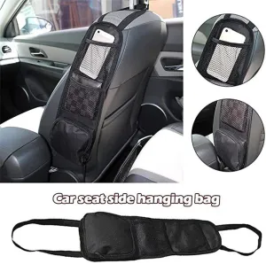 2PCS Multi Pocket Car Seat Side Hanging Storage Bag  Holder