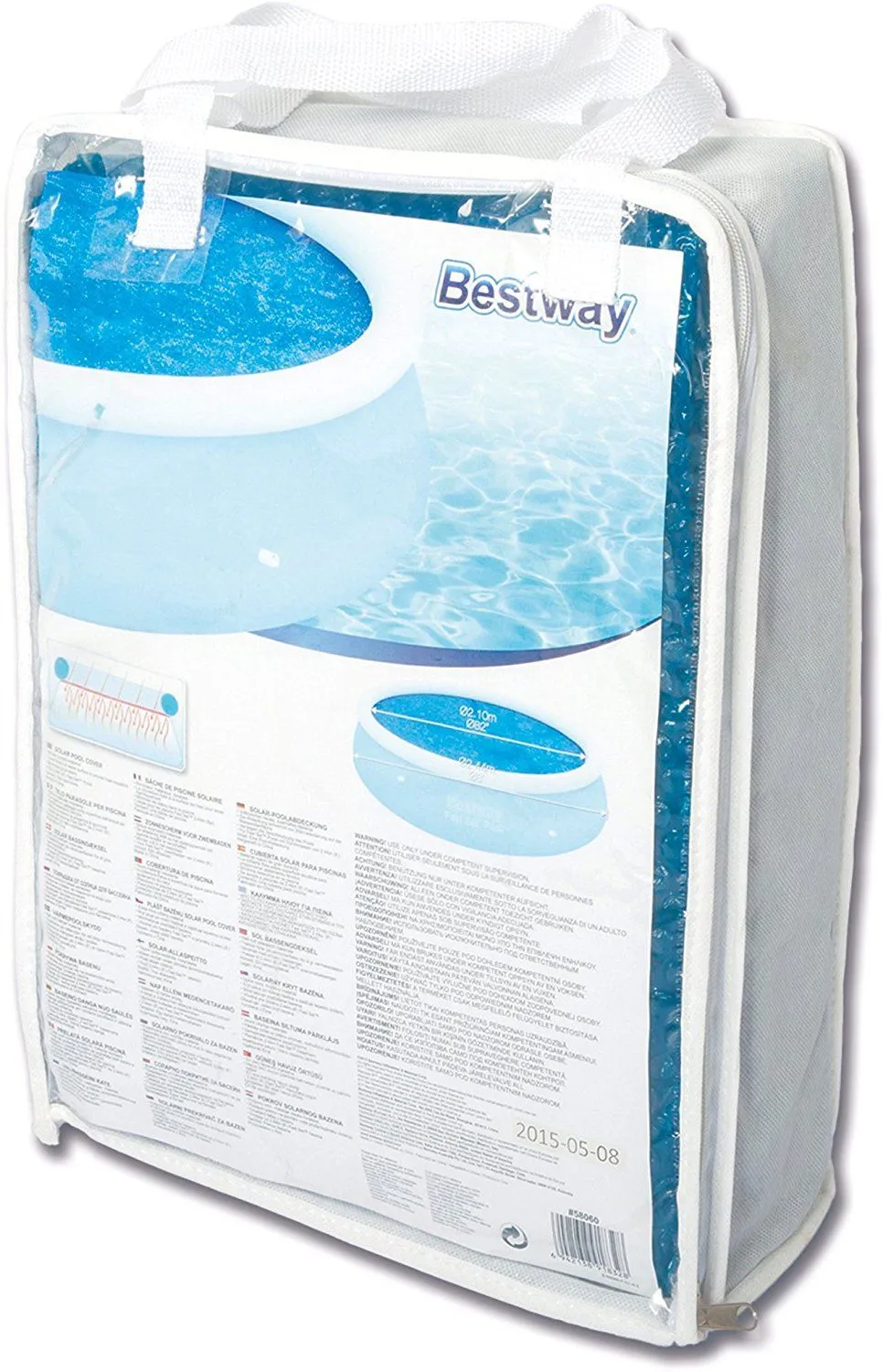 8 ft Bestway Round Solar Swimming Pool Cover