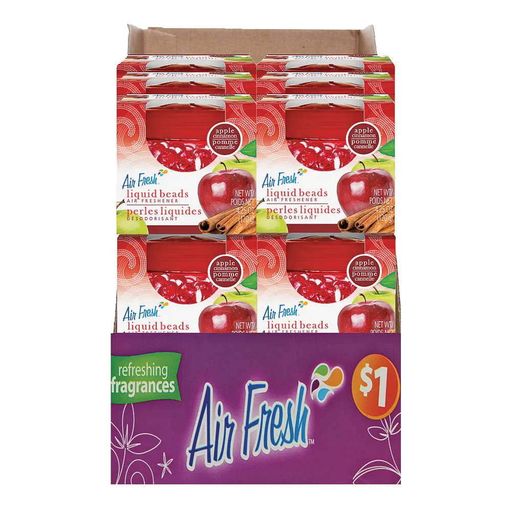 Air Fresh 9576 Air Freshener, 4.25 oz, Apple Cinnamon