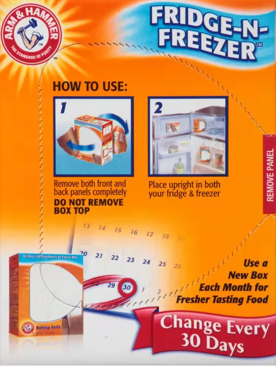 Arm & Hammer Baking Soda Fridge N Freezer – 16 oz.