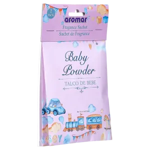 Aromar Scented Sachets – Baby Powder – 2 Pack