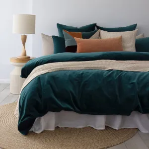 Bambury Emerson Teal Quilt Cover Set