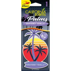 California Scents Monterey Vanilla Fragrance Hanging Air Freshener - Single - E302706900