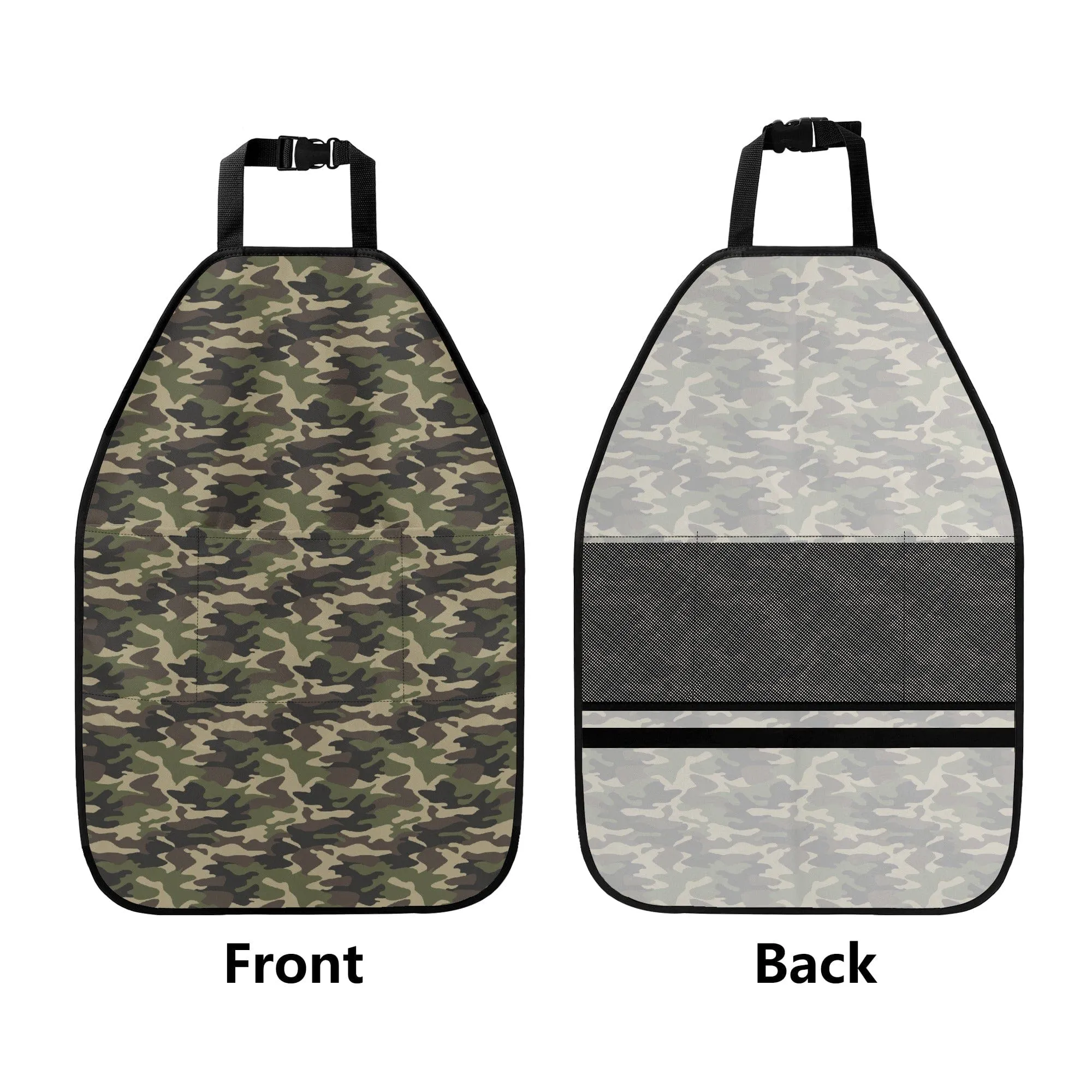 Camouflage Vehicle Back Seat Organizer