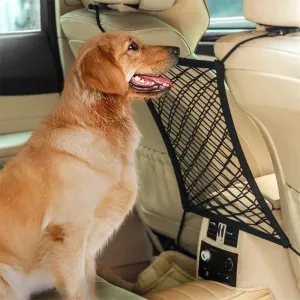 Car Dog Barrier Seat Organizer Net