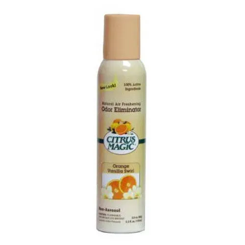 Citrus Magic Orange Vanilla Swirl Spray Air Freshener 3.5 Oz By Citrus Magic