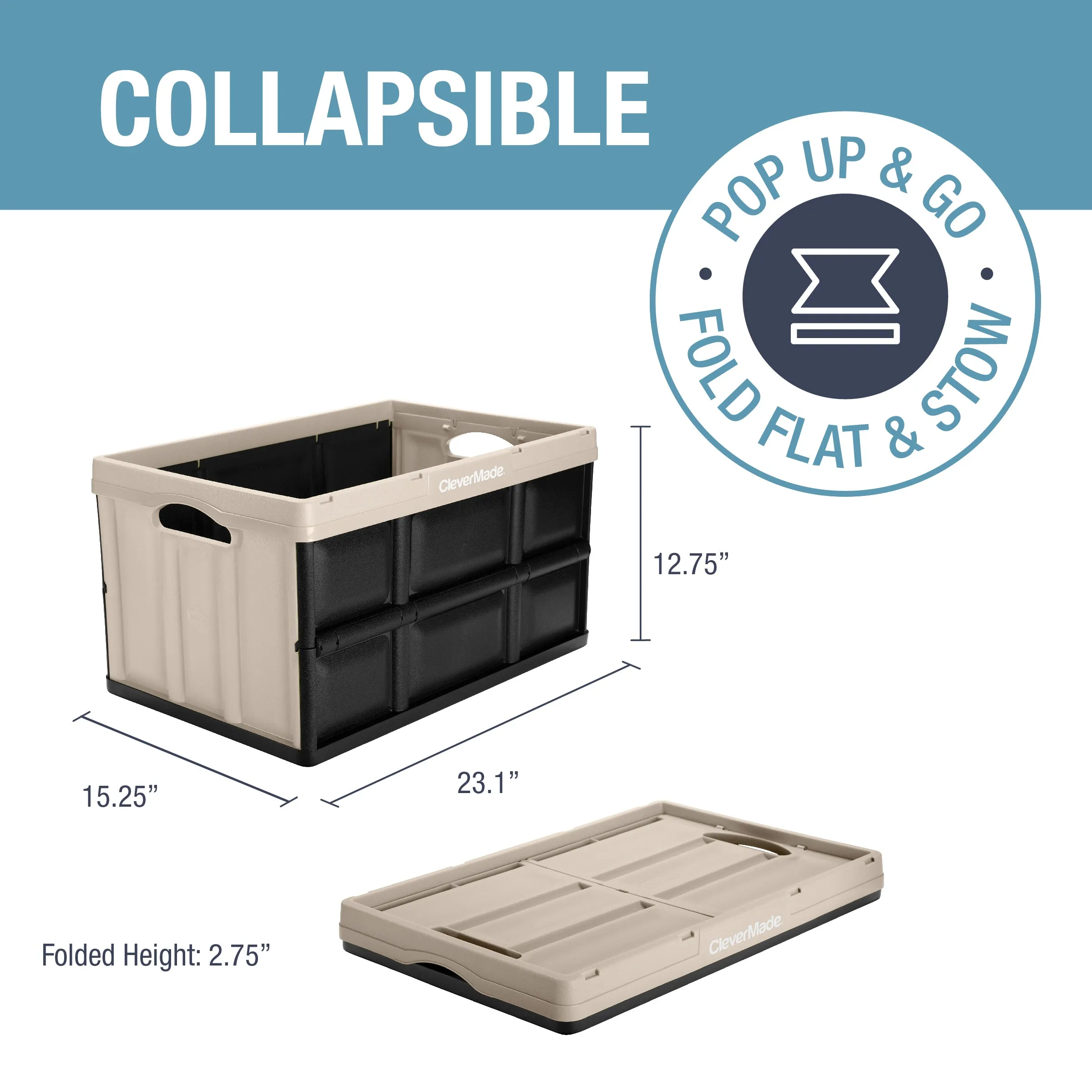 Collapsible Storage Bin