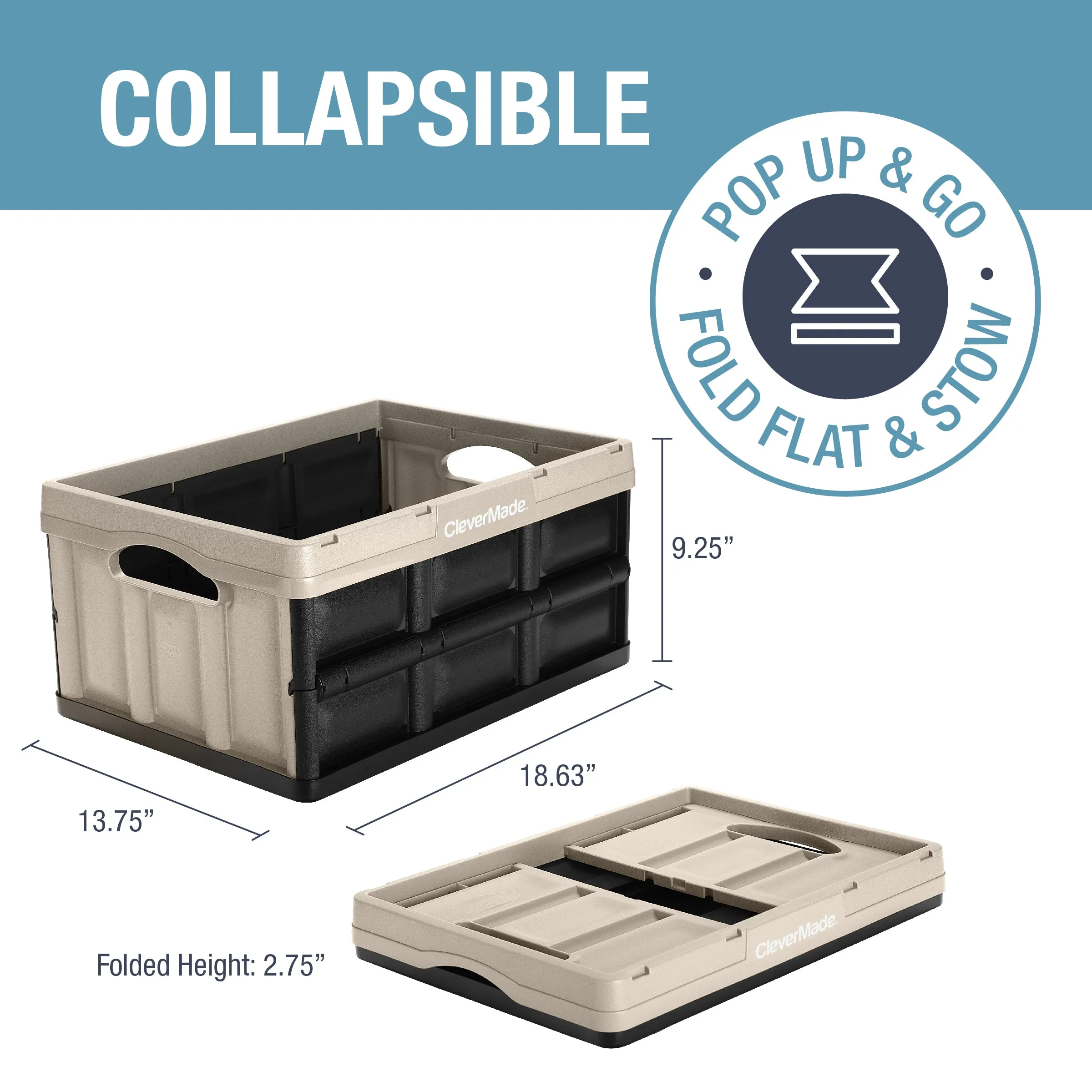 Collapsible Storage Bin