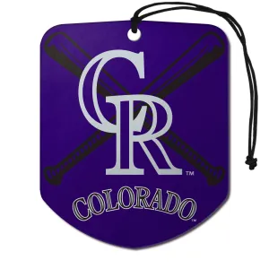 Colorado Rockies 2 Pack Air Freshener