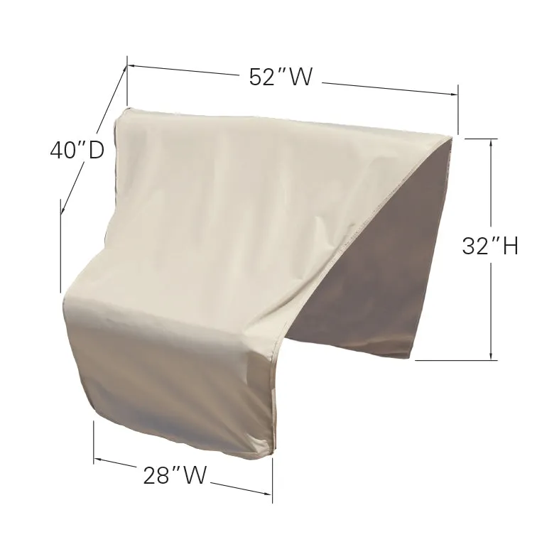 CP406-C - Sectional Or Modular Wedge Corner (Center) Cover