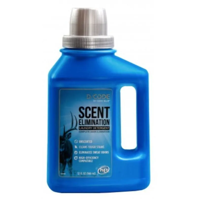 D-Code Unscented Laundry Detergent-32oz.