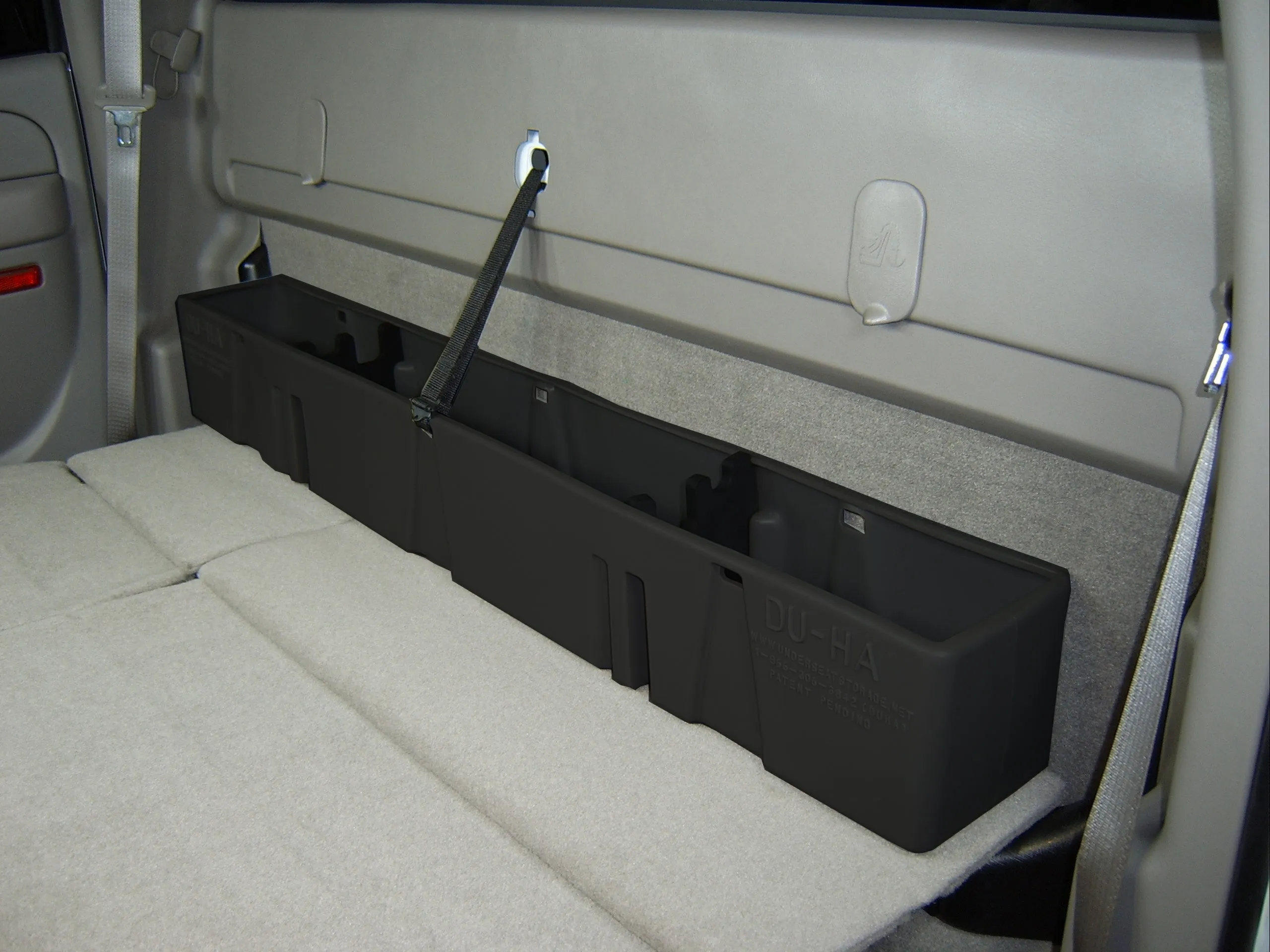 DU-HA 10013 DU-HA® Behind The Seat Storage; Incl. Gun Rack/Organizer; Black;