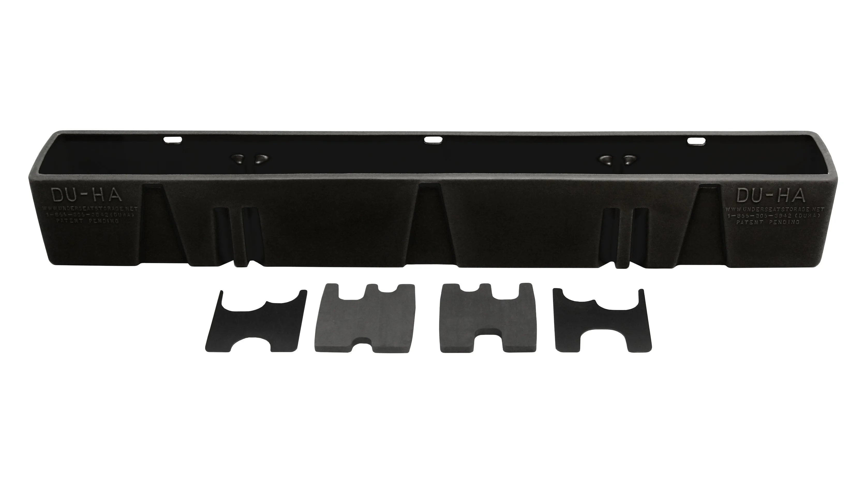 DU-HA 10013 DU-HA® Behind The Seat Storage; Incl. Gun Rack/Organizer; Black;