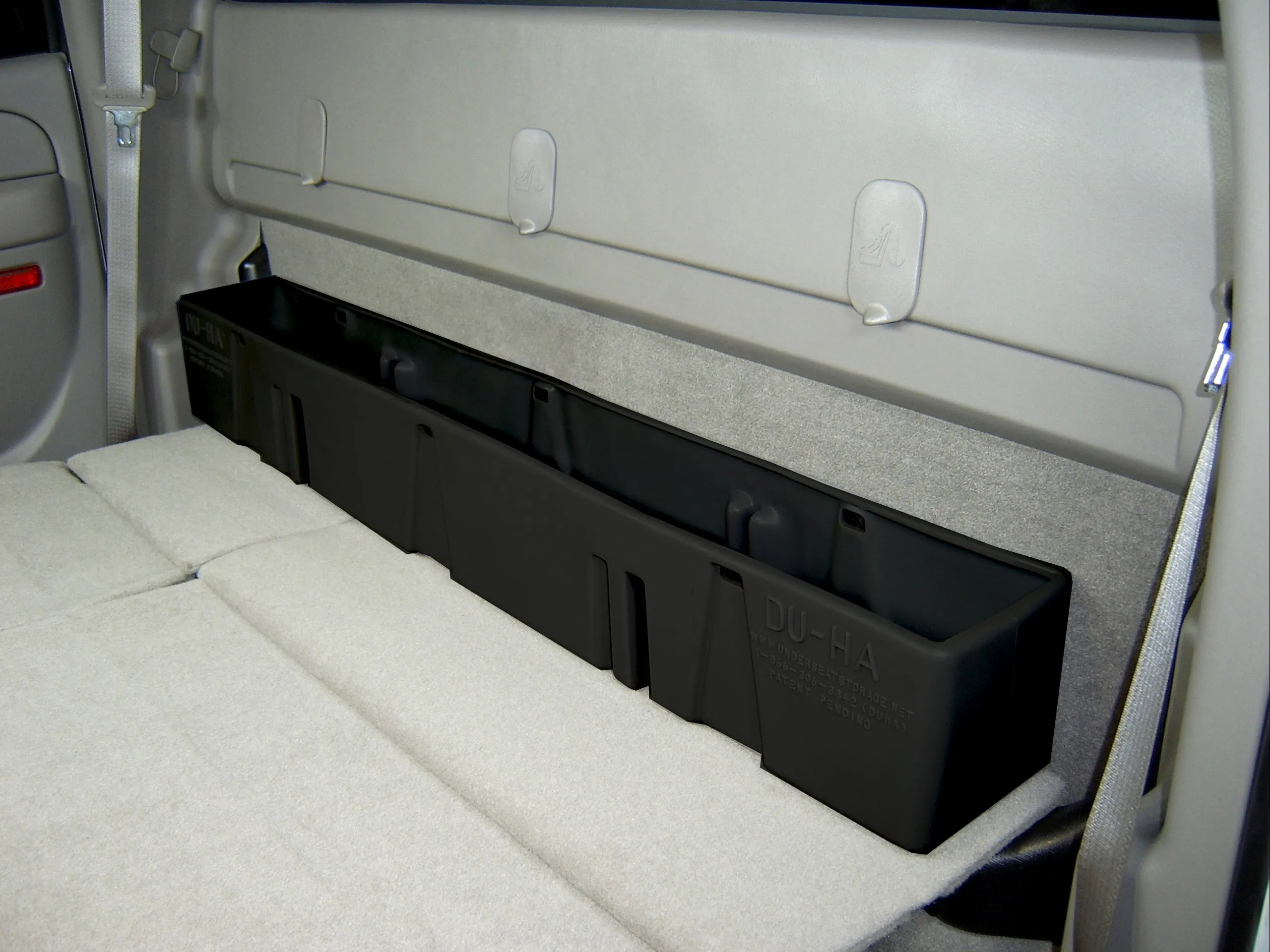 DU-HA 10013 DU-HA® Behind The Seat Storage; Incl. Gun Rack/Organizer; Black;