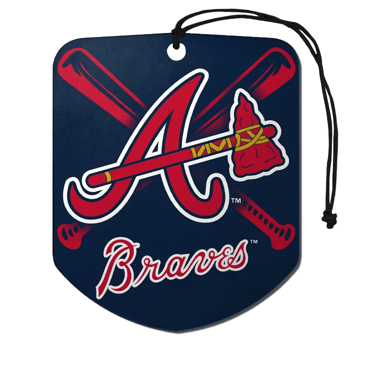 Fanmats Atlanta Braves Air Freshener 2pk