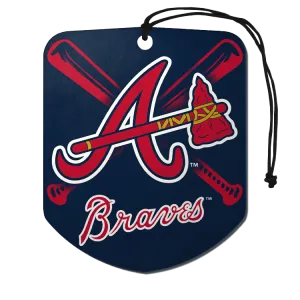 Fanmats Atlanta Braves Air Freshener 2pk