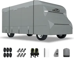 Heavy-Duty Anti-UV Ripstop Cover for Class C Travel Trailers