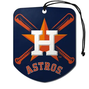 Houston Astros 2 Pack Air Freshener