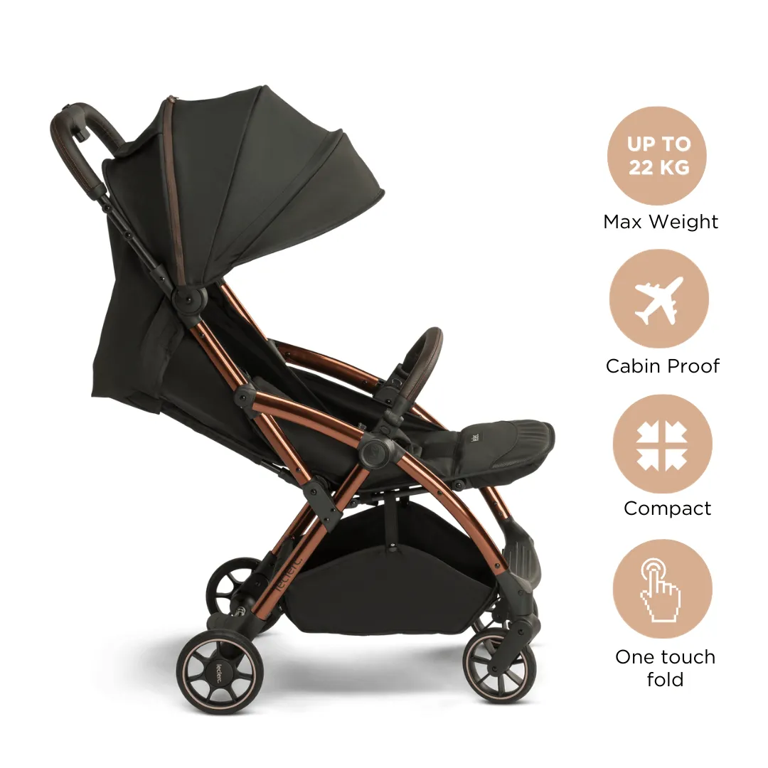 Leclerc Baby Influencer Stroller Black Brown