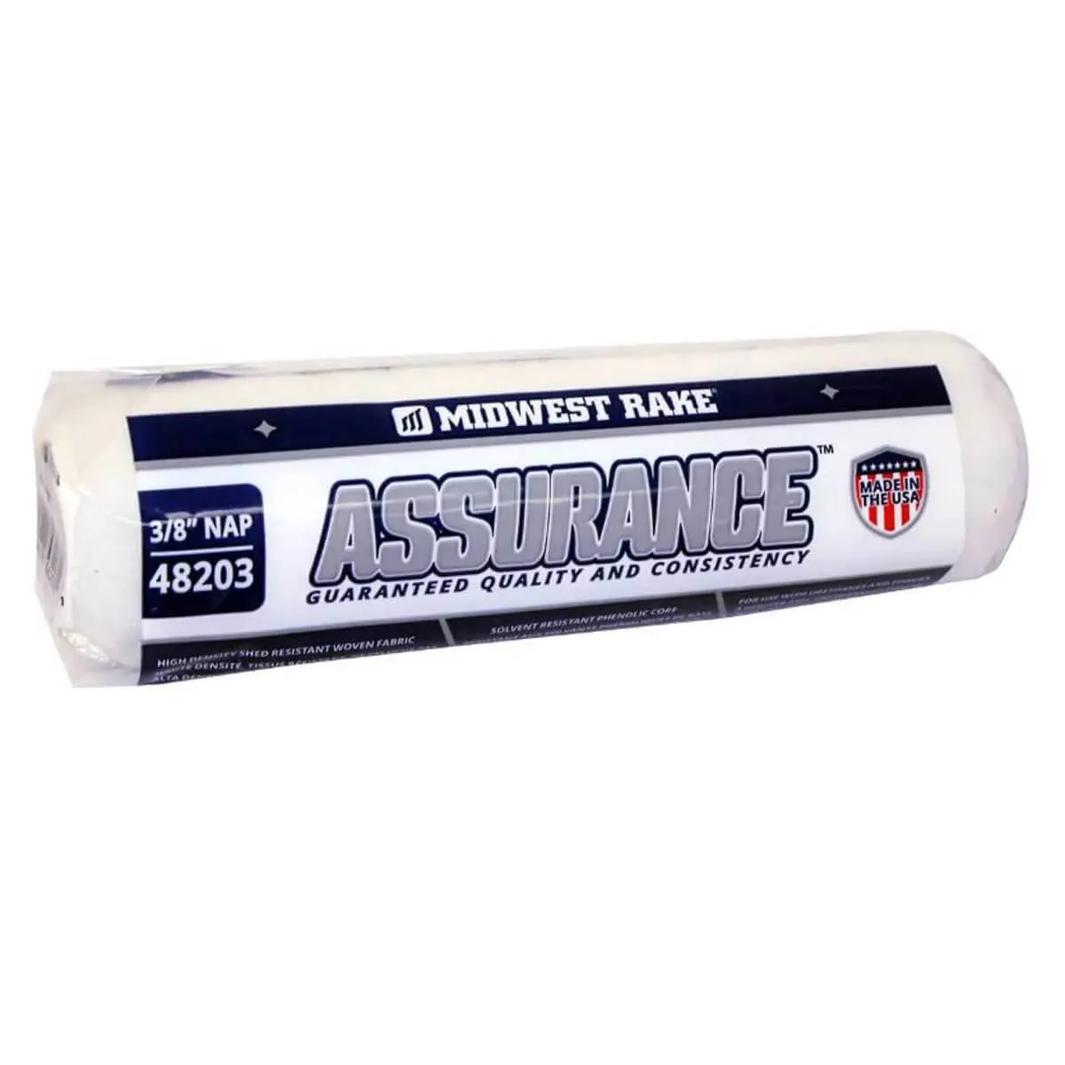 Midwest Rake Assurance 3/8" NAP Roller Cover