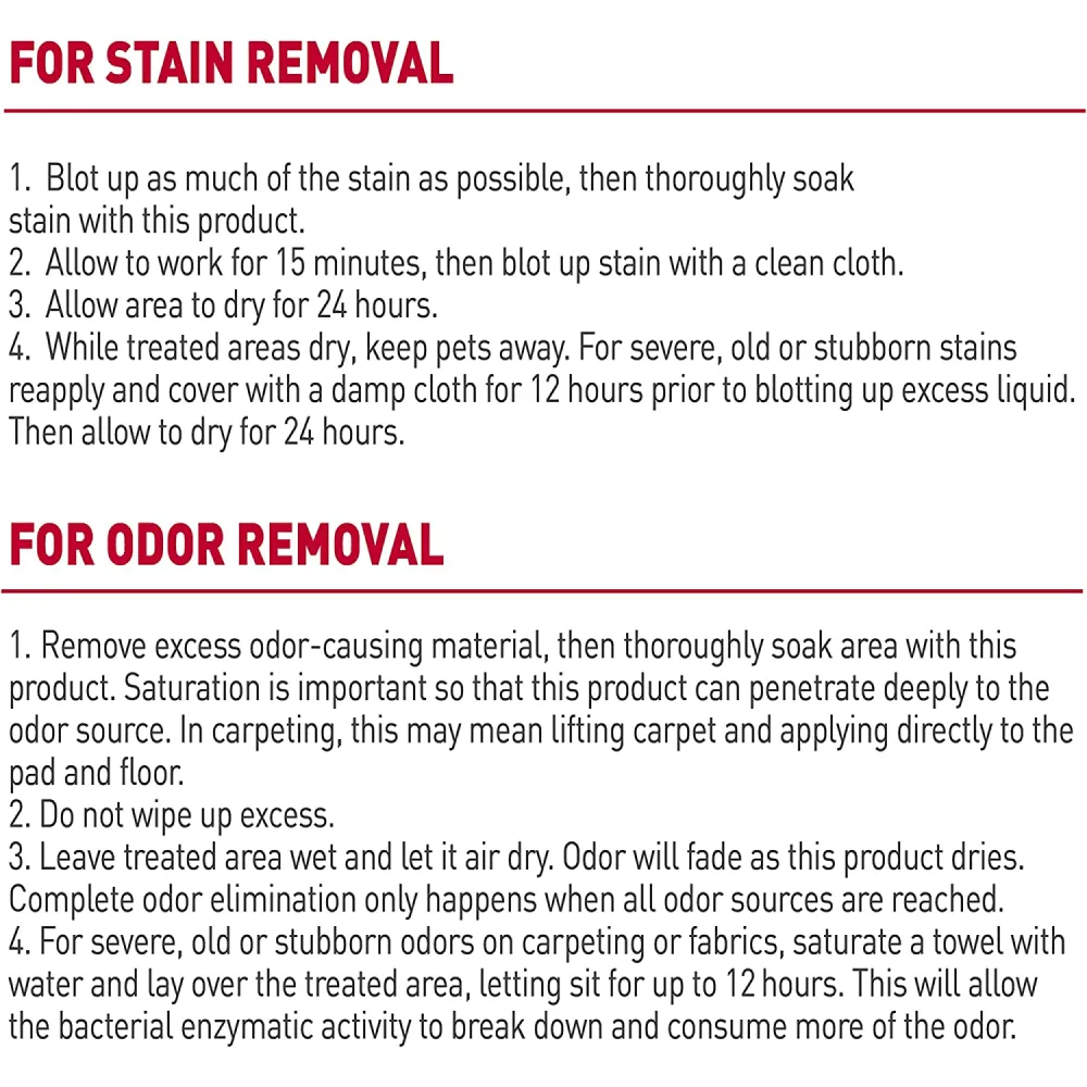 Nature's Miracle Stain and Odor Remover for Dogs