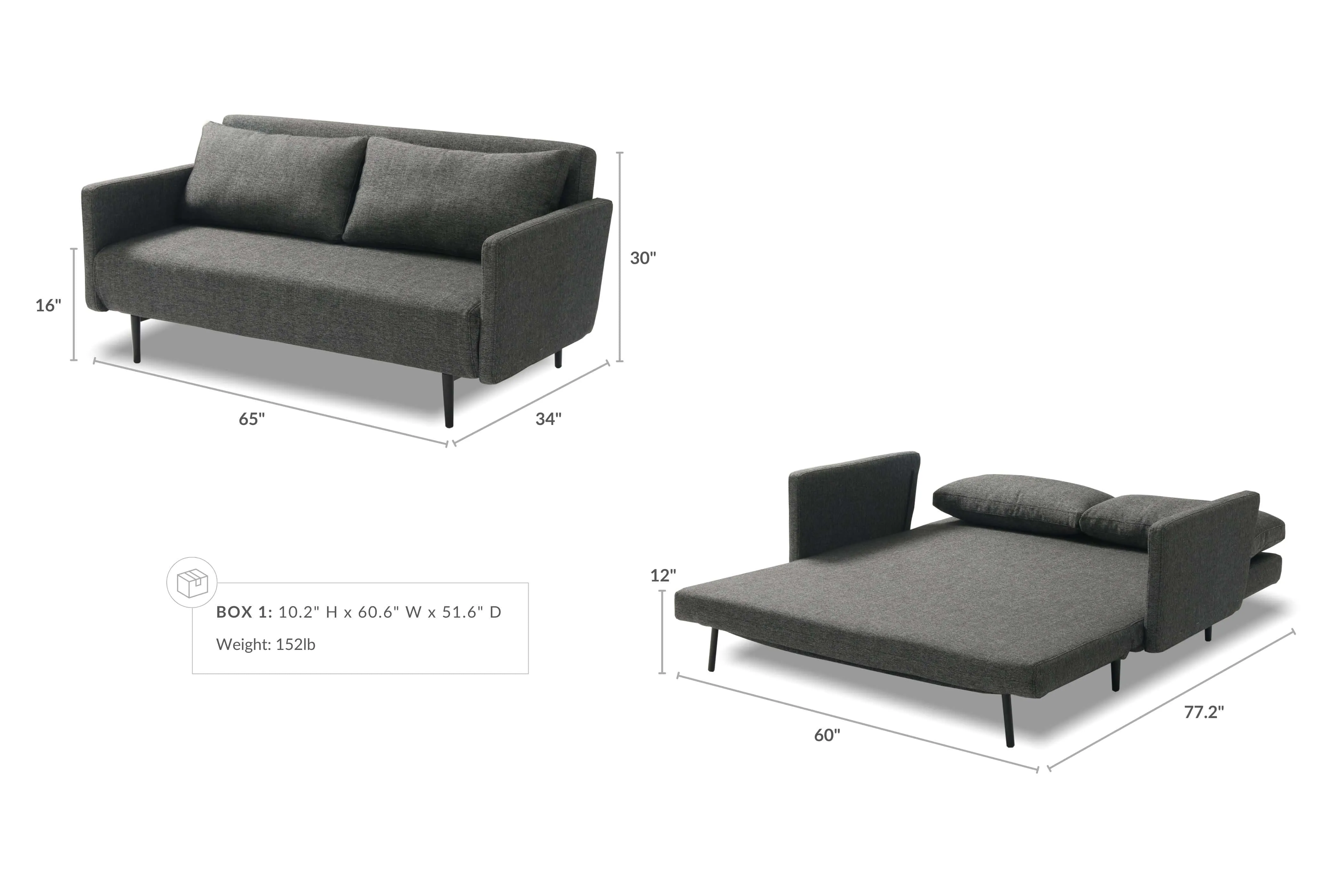 Oslo 2 Seat Sofa Bed