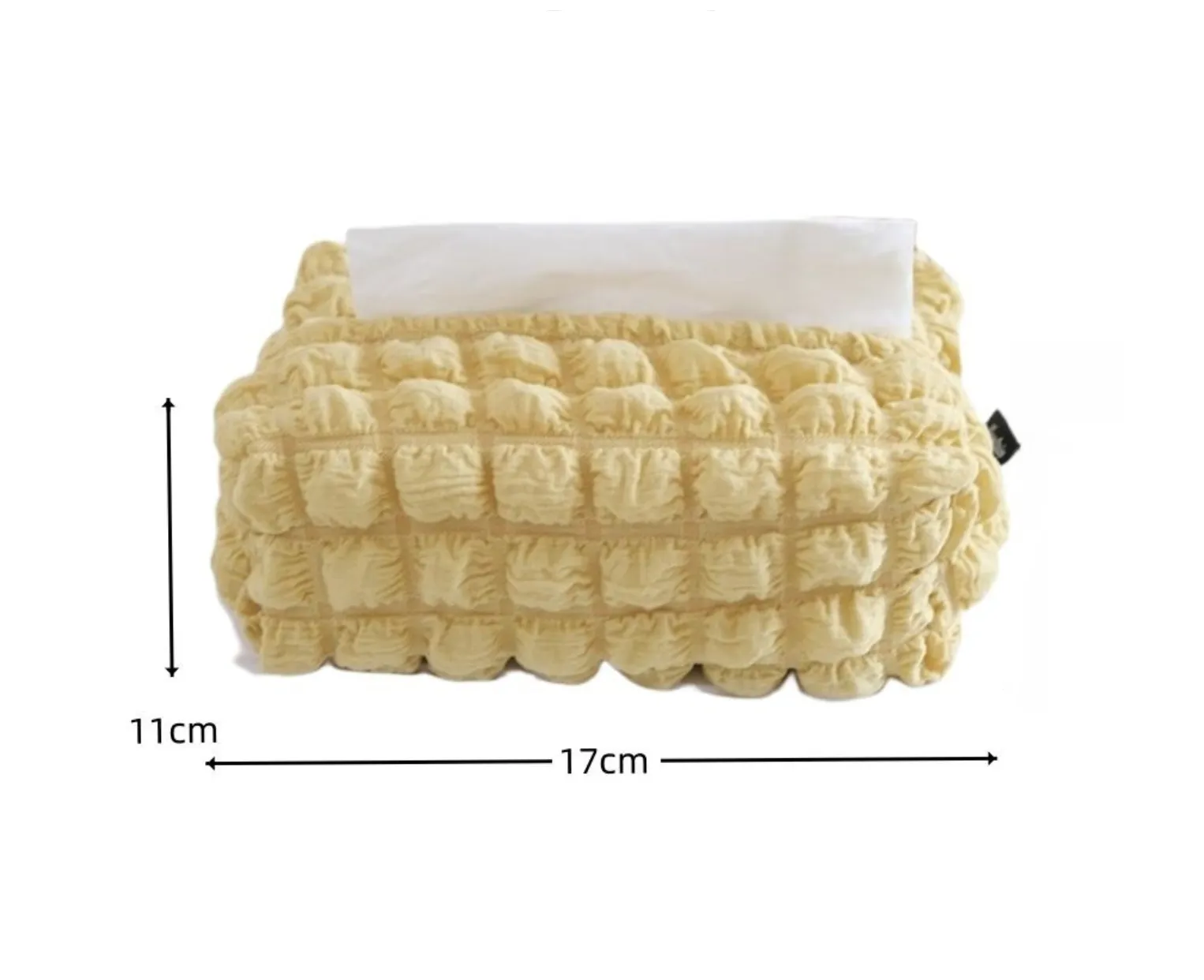 Pineapple Quilted Tissue Box