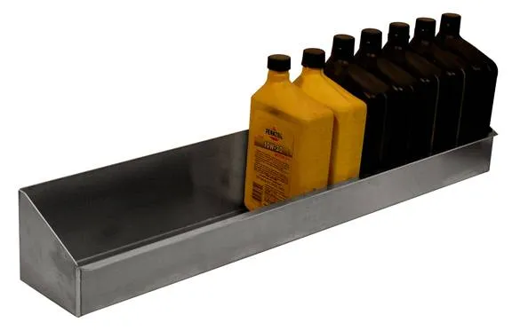 Pit Pal 24 Quart Oil Shelf - 60"W x 5-1/2"D