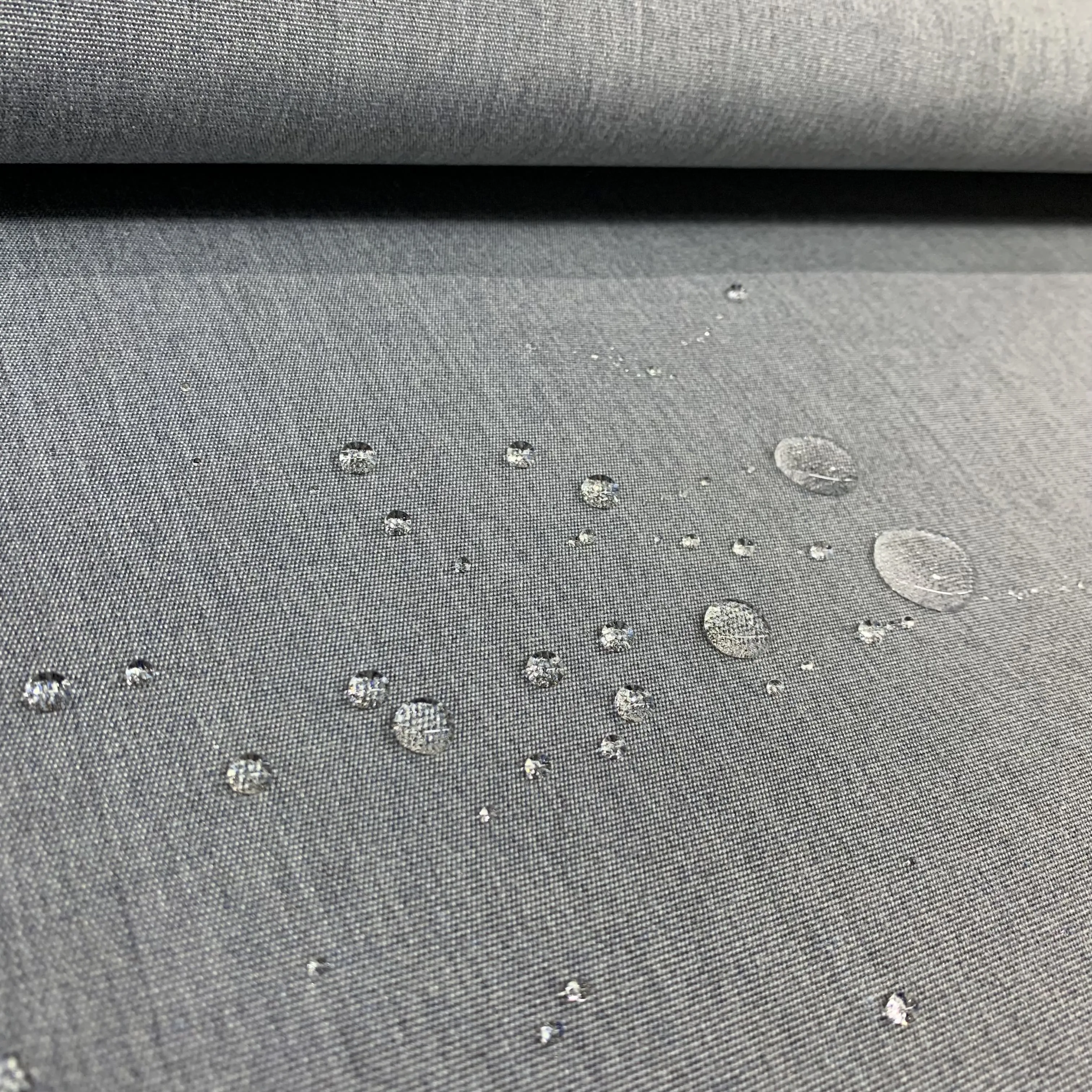 Premium Grey Solid Acrylic Fabric