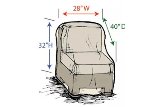 Sectional Modular Armless Cover fits Middle  CP302