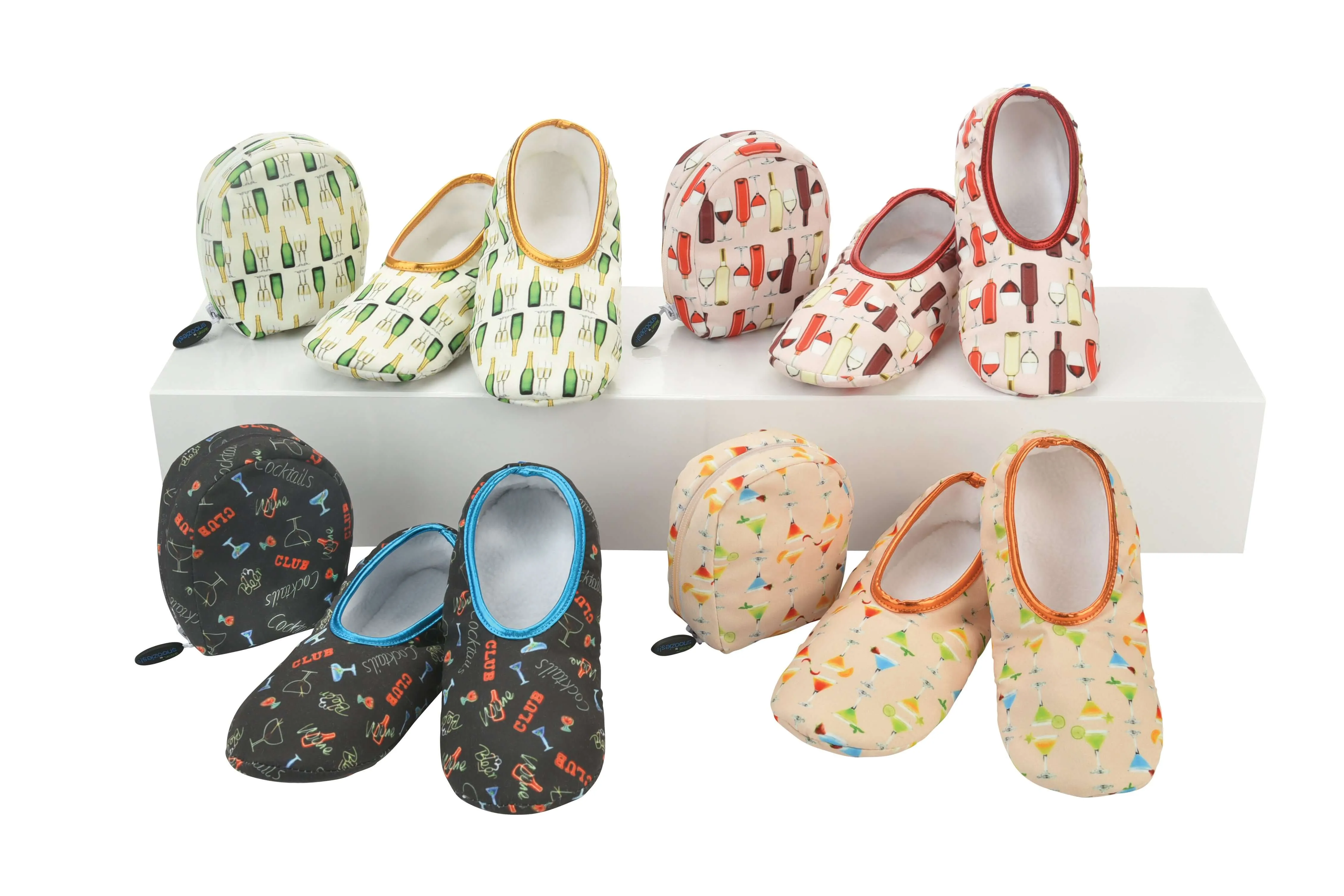 Snoozies Foot Covers with Pouch