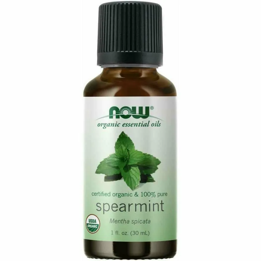 Spearmint Oil, Organic 1 oz By Now