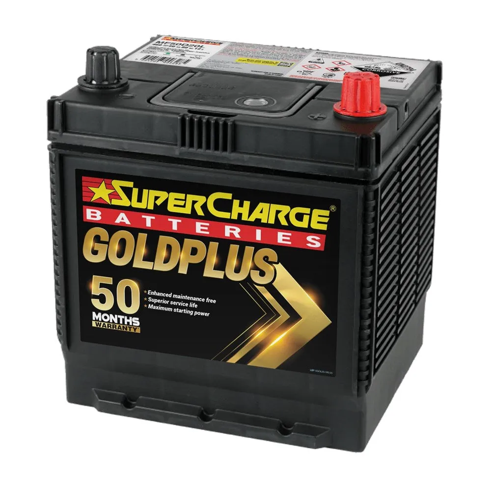 SuperCharge MF50D20L GoldPlus Maintenance-Free 12V Battery