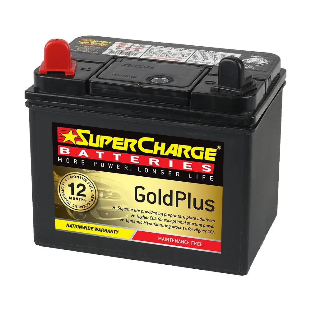 SuperCharge MFU1 LawnPro Gold Mower and Stationary Engine Maintenance-Free 12V Battery