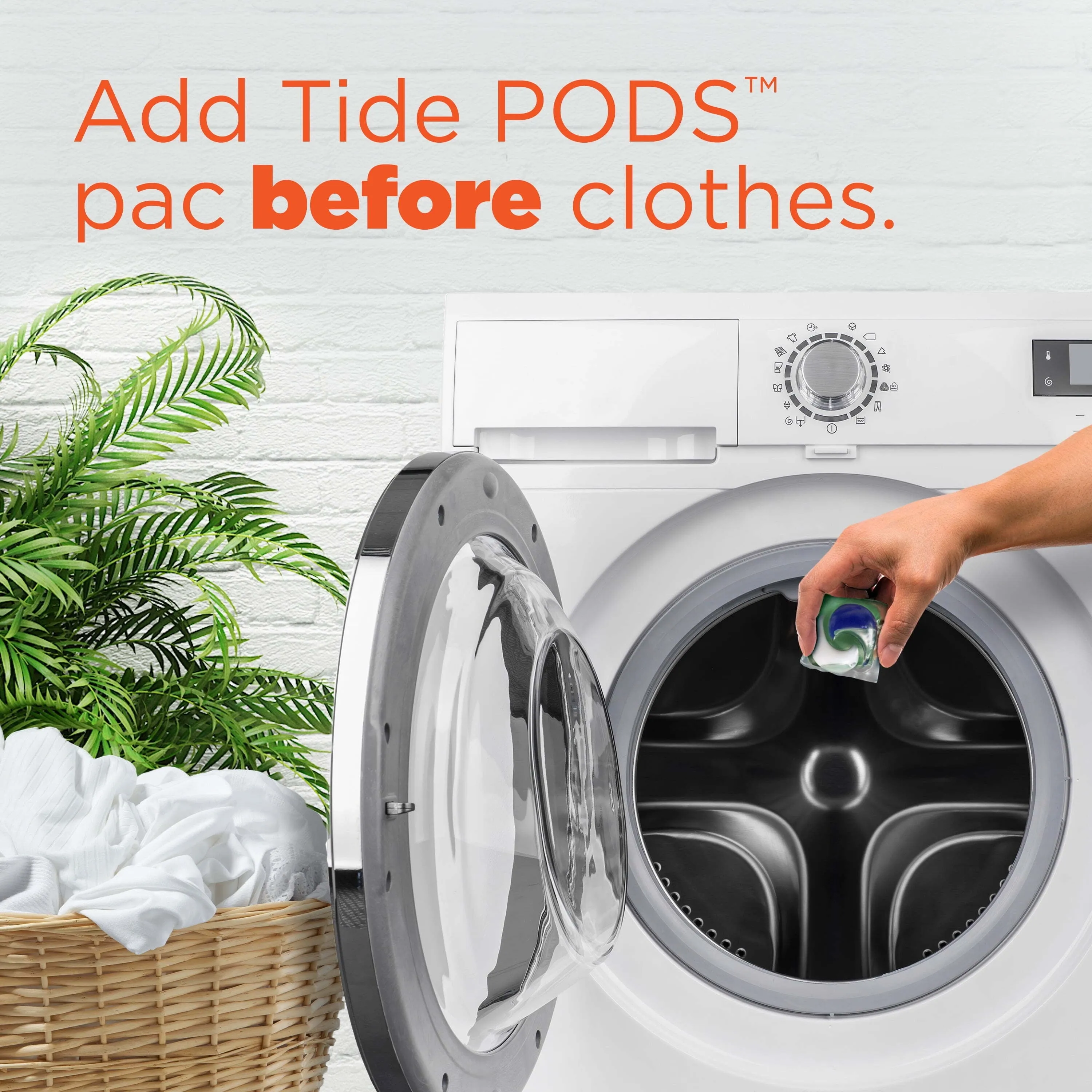 Tide Power Pods Laundry Detergent Soap Packs with Ultra Oxi, 63 Ct