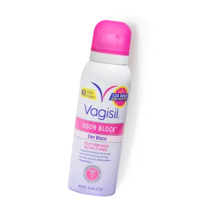 Vagisil Odor Block Feminine Dry Wash Spray 2.6 oz